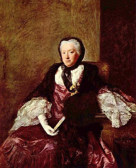 Allan Ramsay Portrat der Mary Atkins France oil painting art